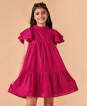 Flared Girls 8 10 Years Frocks and Dresses Online Buy Baby