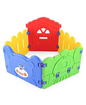 Babyhug Playpen Playard Kids Activity Centre Safe & Spacious Play Yard - Multicolour