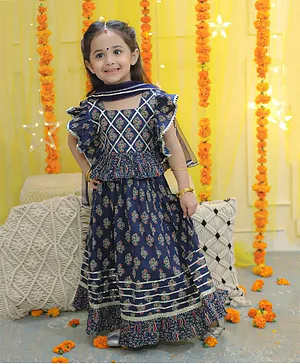 5 years 2025 girl dress lehenga