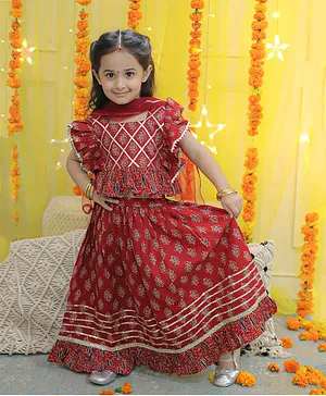 5 years 2025 girl dress lehenga