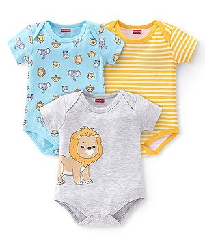 Babyhug 100% Cotton Knit Half...