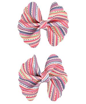 Aye Candy Set Of 2 Bow Striped...