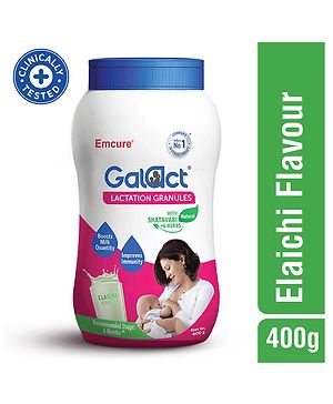 Galact Granules Lactation Supplement with Shatavari Elaichi Flavour - 400 g