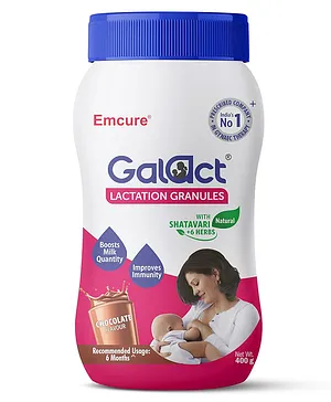 Galact Granules Lactation Supplement
                              with Shatavari Chocolate Flavour - 400 g