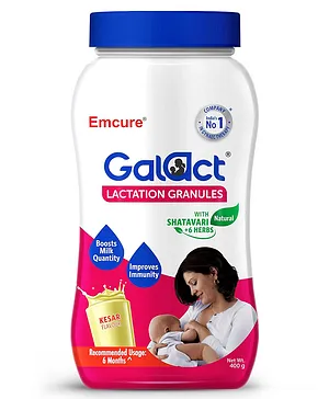 Galact Granules Lactation Supplement
                              with Shatavari Kesar Flavour - 400 g