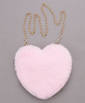 Pine Kids Heart Shaped Sling Bag - Pink