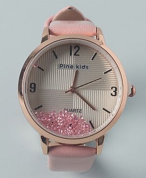 Pine Kids Free Size Analog Quartz Watch - White