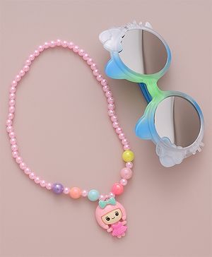 Babyhug Jewellery Set With Sunglasses -Multicolor