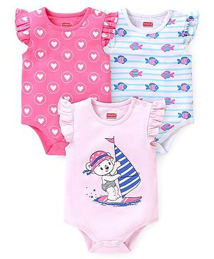 Babyhug 100% Cotton Knit Half...