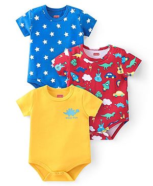 Babyhug 100% Cotton Knit Half...