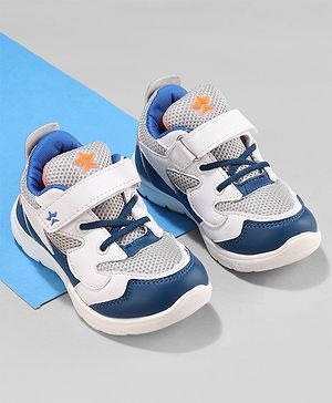 Cute Walk by Babyhug Sneakers  with Velcro Closure - White