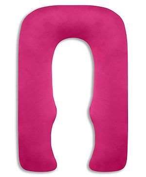 Dormyo Cozy: Maternity U-Shaped Body Maternity Pillow - 2.5Kg Pink