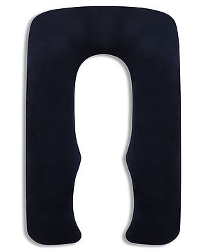 Dormyo Cozy: Maternity U-Shaped Body Maternity Pillow - 2.5Kg Black