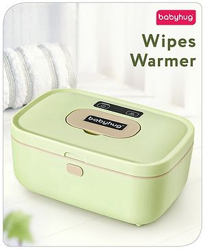 Babyhug Baby Wipes Warmer with LED Display - Green