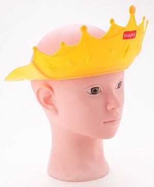 Babyhug Adjustable Shower Caps with Buckle  - Yellow