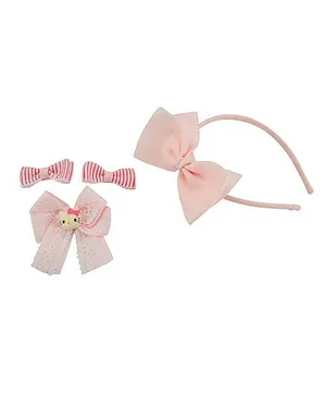 Babies Bloom Hair Accessory Set Pack Of 4 - Pink