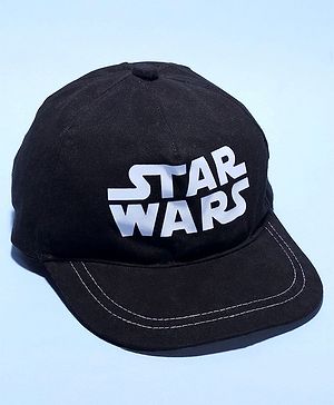 Pine Kids Lucas  Summer Cap With Starwars Graphics- Black