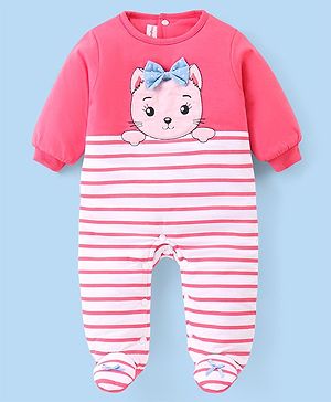 Babyhug Female Winter Wear Onesies & Romper PINK 3-6m