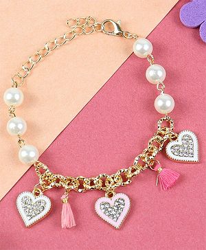 Asthetika Hearts Chain Bracelet...