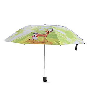 Pine Kids  Umbrella With Dear Design - Multicolor