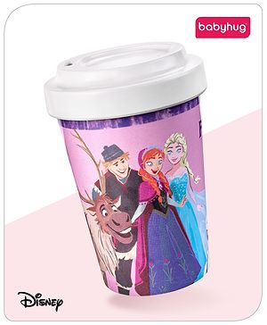 Babyhug Disney Nitro Sipper With Frozen Theme - 350 ml