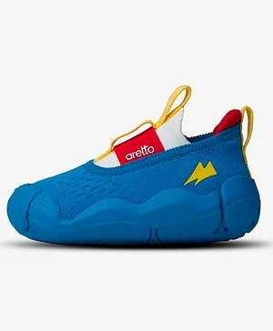 aretto Mesh Detailed Expanding Shoes for
                      growing Feet - Blue