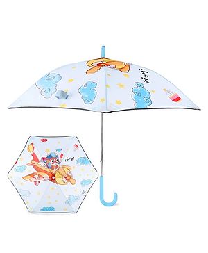 Babyhug  Umbrella With Digital Cartoon Print - Multicolor