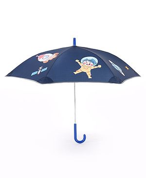Babyhug  Umbrella With Dino Print - Blue