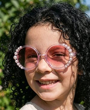 Pine Kids Pearl Sunglasses Free Size - Pink