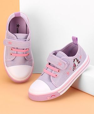 Cute Walk by Babyhug Velcro Closure Casual Shoes - Purple