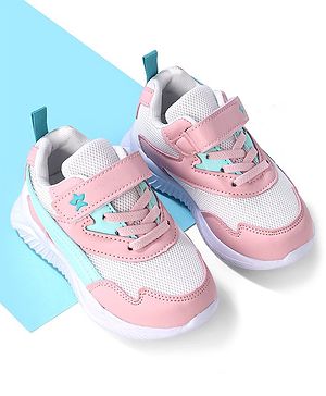 Cute Walk by Babyhug Velcro Closure Sneakers - Pink