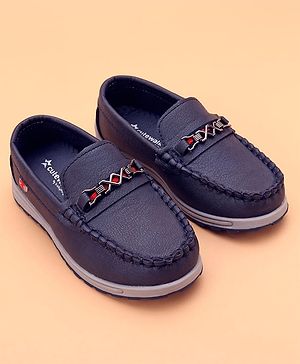 Cute Walk by Babyhug Slip On Formal Shoes - Blue