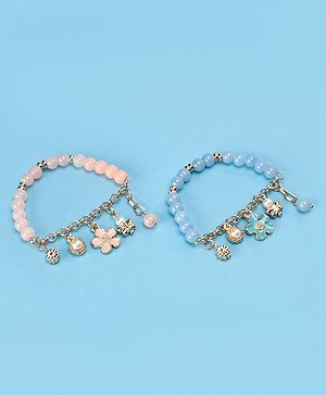 Pine Kids Beads Bracelets Pack of 2 -  Multicolor