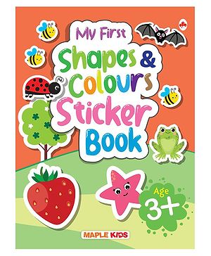 My First Sticker Book Shapes...