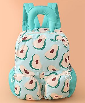 Pine Kids Pear Print Fashion Backpack - Green