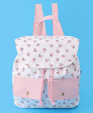Pine Kids Printed Fashion Backpacks Free Size - Pink