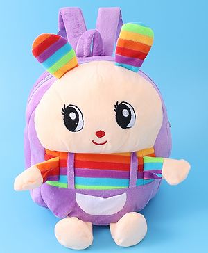 Babyhug Bunny Fashion Backpack - Purple