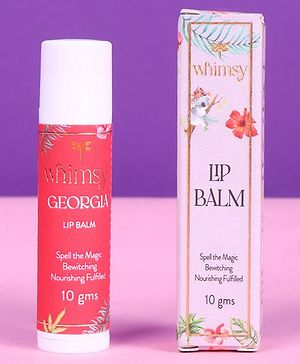 Whimsy Natural, Organic Tinted Lip Balm For for Girls (Georgia)