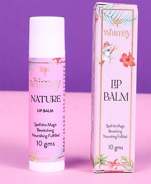 Whimsy Natural, Organic Tinted Lip Balm For for Girls (Nature)