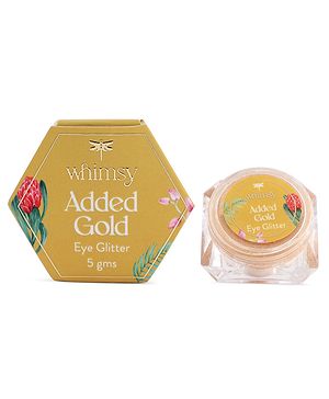 Whimsy Safe, Organic, Non-Toxic Eye Glitters (Gold)