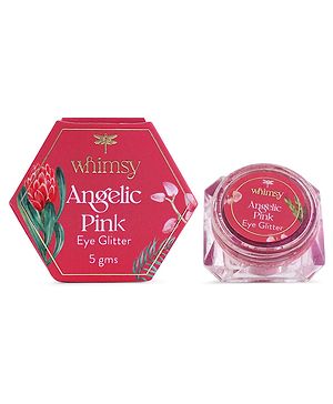 Whimsy Safe, Organic, Non-Toxic Eye Glitters (Angelic Pink)