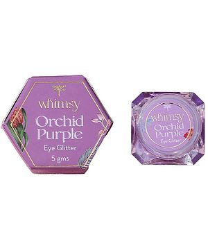 Whimsy Safe, Organic, Non-Toxic Eye Glitters (Orchid Purple)