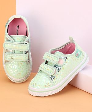 Cute Walk by Babyhug Velcro Closure Casual Shoes - Green