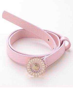 Babyhug  Free Size  Belt with Floral Buckle - Pink