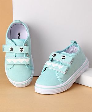 Cute Walk by Babyhug Velcro Closure Casual Shoes - Green