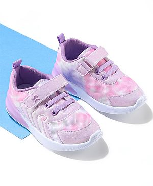 Cute Walk by Babyhug Velcro Closure Sneaker - Purple