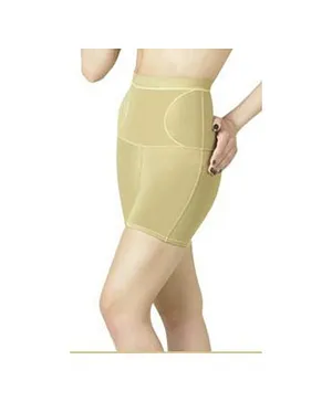 Aaram High Compression Instant Reshaping Body Shaper From Waist To Thigh - Beige