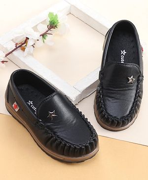 Cute Walk by Babyhug Formal & Party Wear Loafer - Black