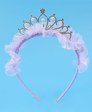 Pine Kids Hair Bands Free Size - Purple