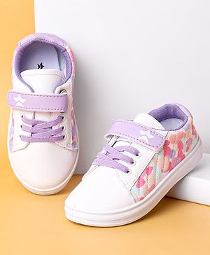 Cute Walk by Babyhug with Velcro Closure Casual Shoes - Purple